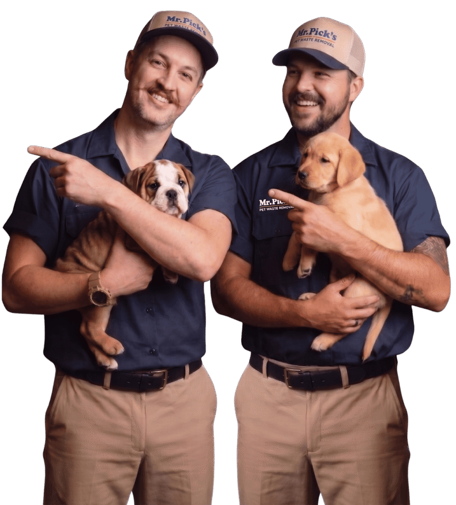 Dan & Austin Mr Pick's Pet Waste Removal with Dogs